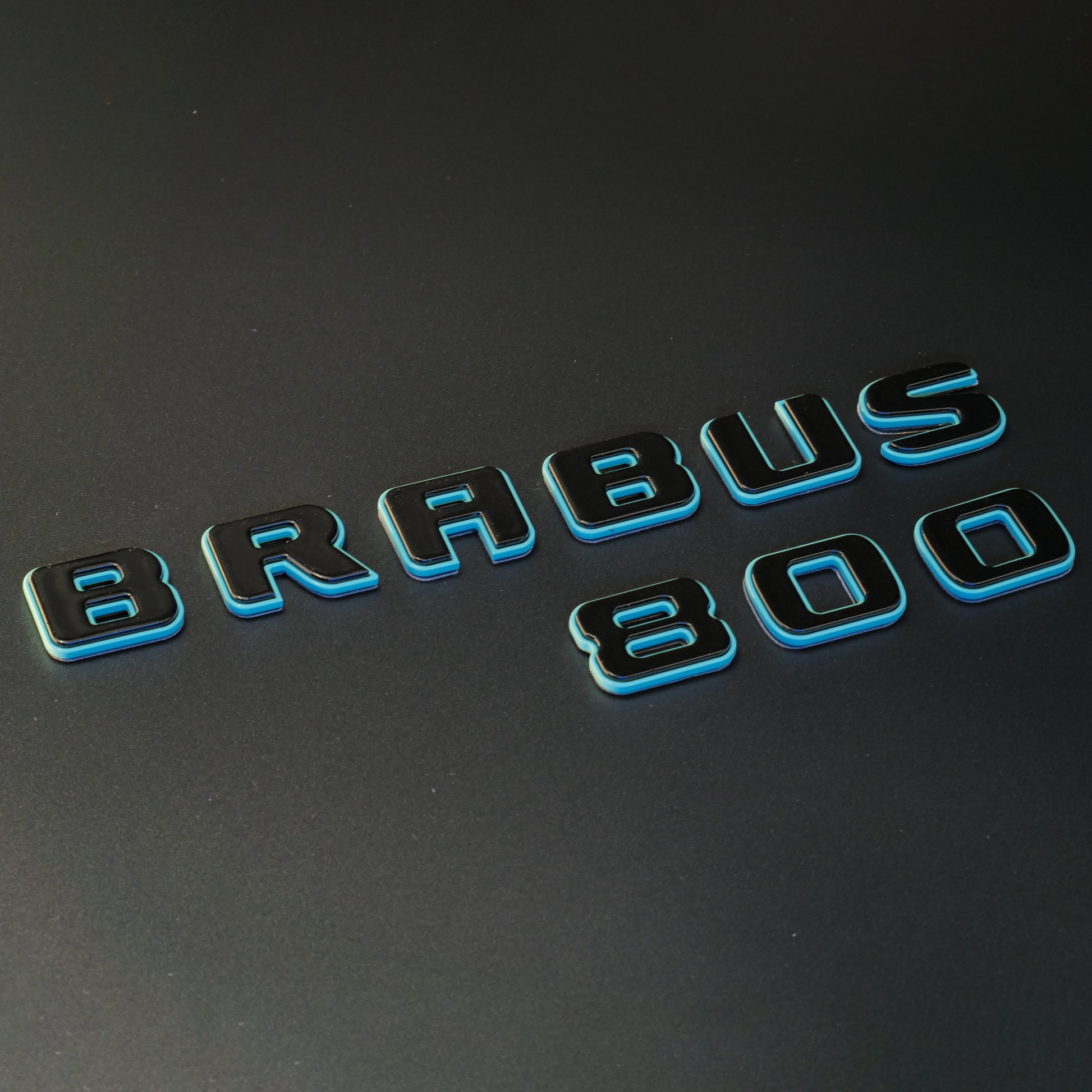 Brabus-ORANGE-badge-logo-emblem-set-for-Mercedes-Benz-W463A-W464-G-Class —  Kubay Design