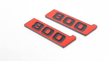 3d Abs Red Black 700 800 900 Logo Letters Car Fender Emblem Badge For  Mercedes G500 350 Brabus 700 800 900 Sticker Accessories