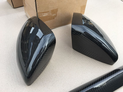 Carbon Fiber Mirror Covers made for Mercedes S-Class W222