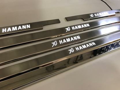 Mercedes-Benz W463 G-Class Hamann Stainless Steel LED Door Sills Set 5 pcs