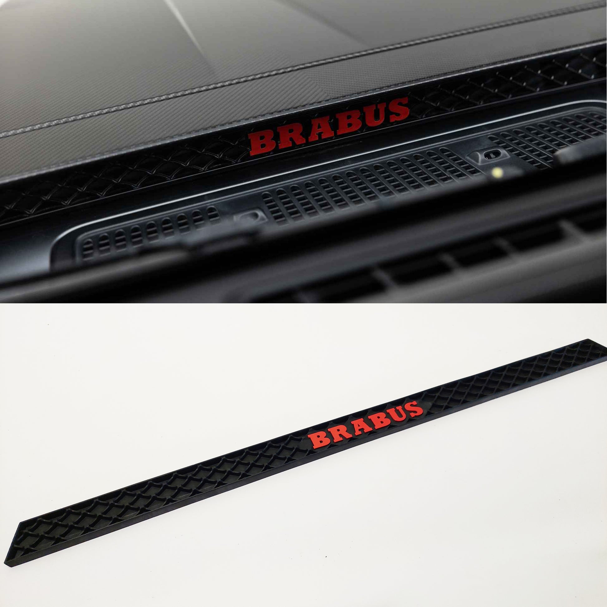 Plastic Brabus Red Hood Scoop Tail Mesh for Mercedes Benz G class W464 –  kubay-design