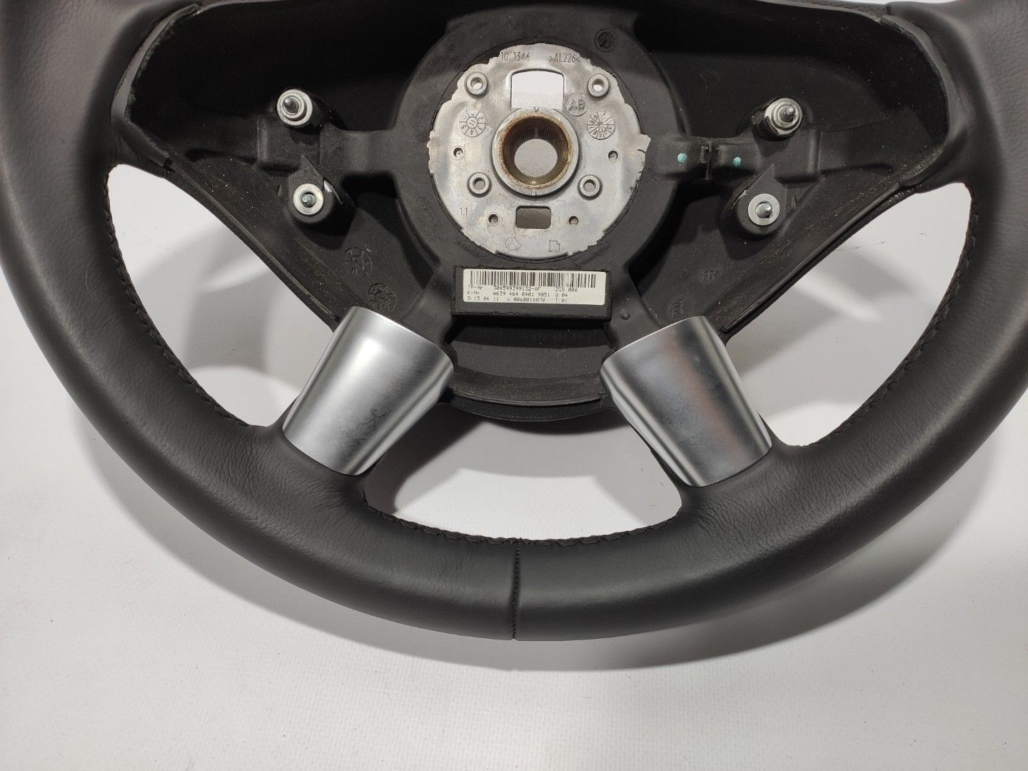 Mercedes-Benz Vito Viano W639 2010-2014 Steering Wheel Carbon Fiber Black Leather