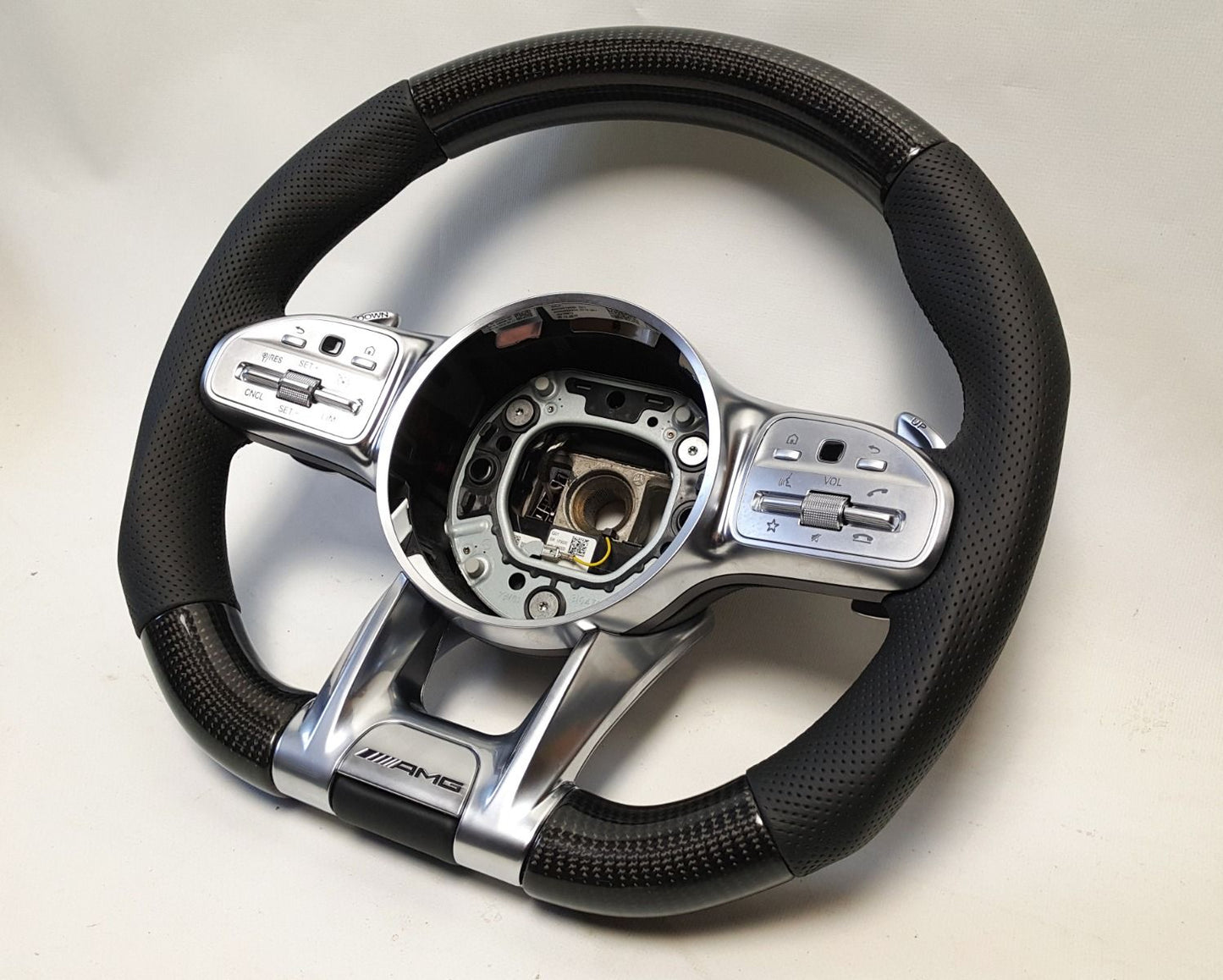 Mercedes-Benz G-Class W463A AMG Steering Wheel Carbon Fiber Leather