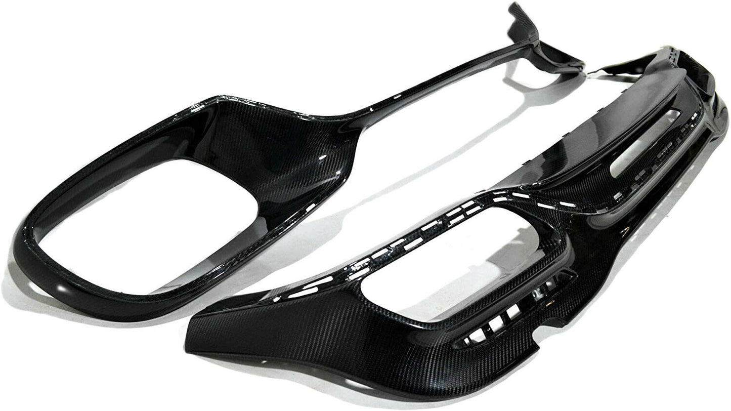 S63 S65 Carbon Fiber Front And Rear Diffusers made for Mercedes S-Class W222